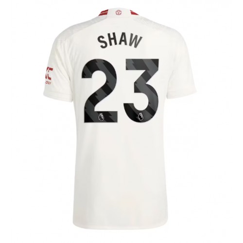 Manchester United Luke Shaw #23 Rezervni Dres 2023-24 Kratak Rukav